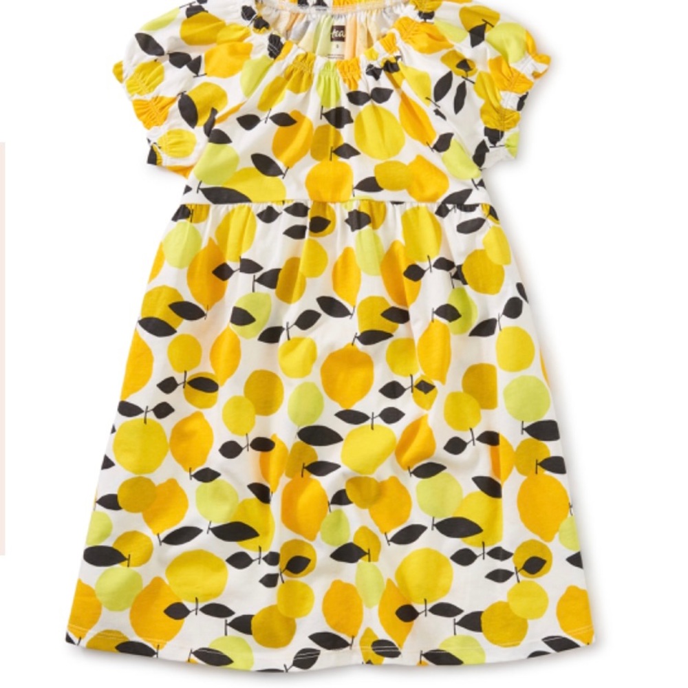 Tea Collection Citrus Babydoll Dress - NEW! - Picture 6 of 12